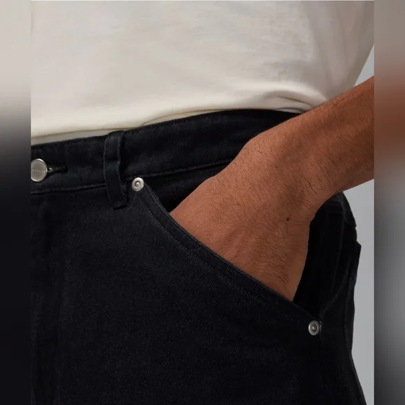 Nike Air Jordan Printed Twill Black Pants Jumpman HF0045-010 Men's US 36 - Picture 6 of 13